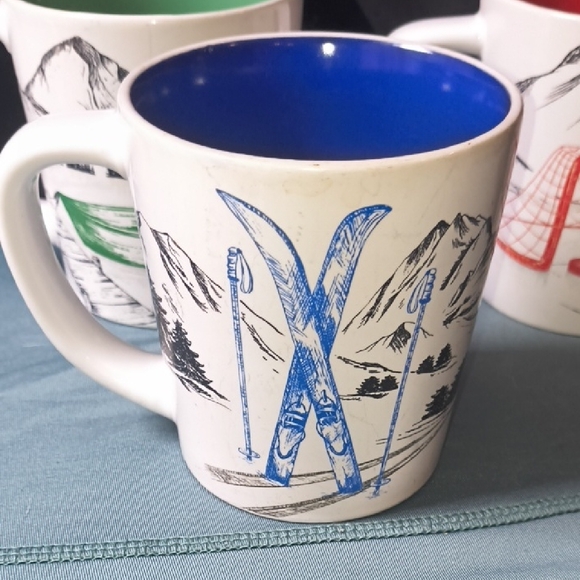 Tim Hortons Mountain Adventure Mug Trio - Skiing Hockey & Canoe - Picture 5 of 16